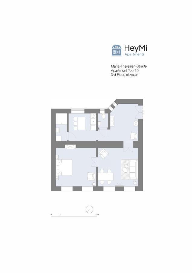 Heymi Apartments In City Center Wien Exteriör bild